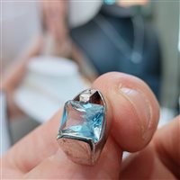 Orecchini Vidali Gioielli Donna in Argento Cristallo ORAR-111-34 - ORAR-111-34